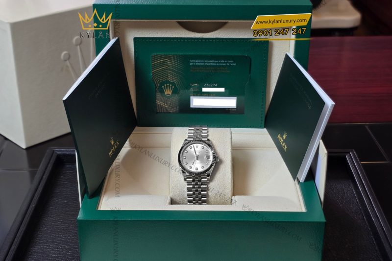 Đồng hồ Rolex Datejust 31 278274-0030 mặt số bạc