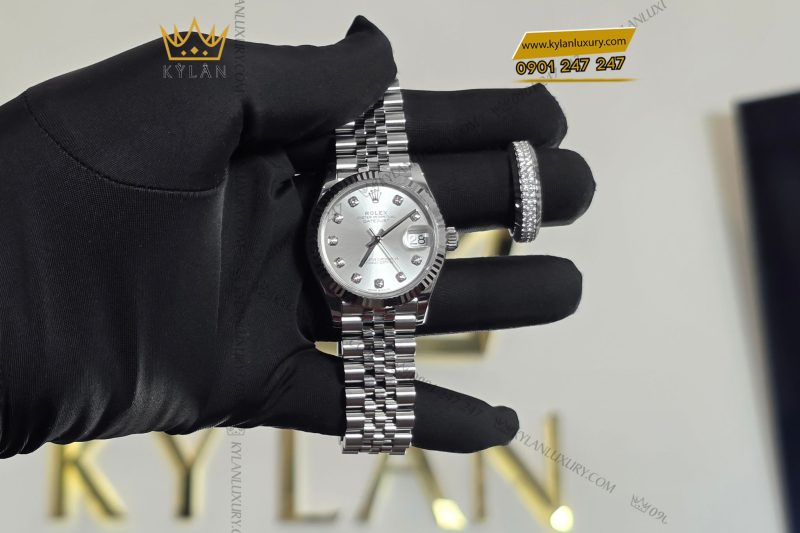 Đồng hồ Rolex Datejust 31 278274-0030 mặt số bạc