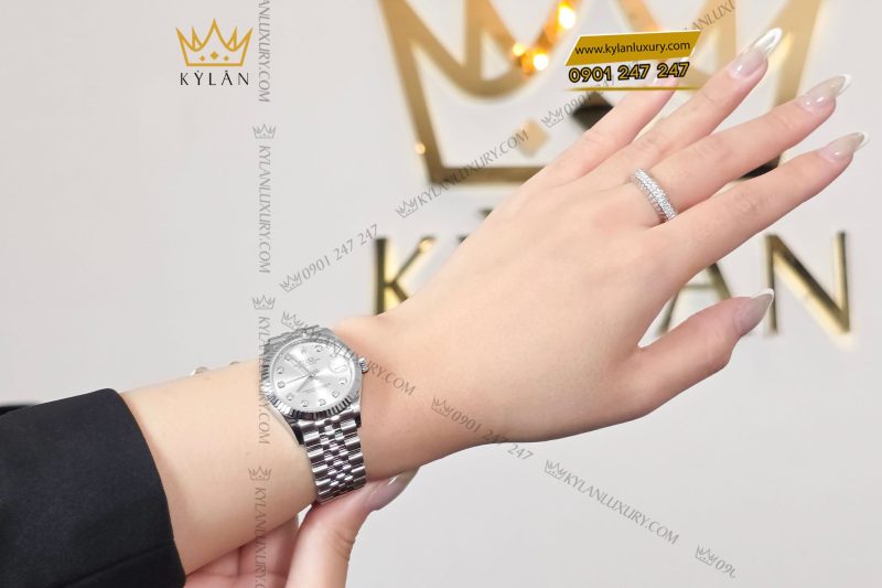 Đồng hồ Rolex Datejust 31 278274-0030 mặt số bạc