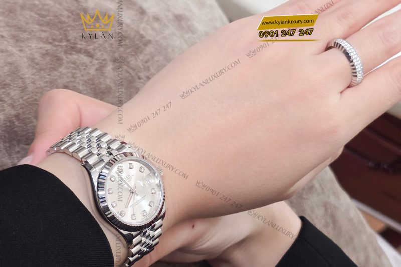 Đồng hồ Rolex Datejust 31 278274-0030 mặt số bạc
