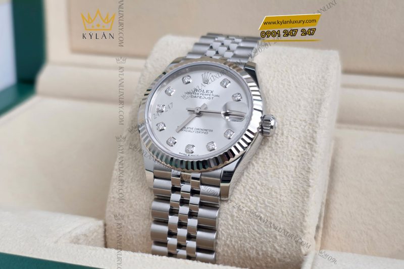 Đồng hồ Rolex Datejust 31 278274-0030 mặt số bạc
