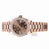 Đồng hồ Rolex Lady-Datejust 28 279135RBR-0001 mặt nâu chocolate