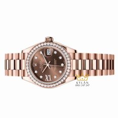 Đồng hồ Rolex Lady-Datejust 28 279135RBR-0001 mặt nâu chocolate