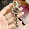 Đồng hồ Rolex Lady-Datejust 28 279135RBR-0001 mặt nâu chocolate
