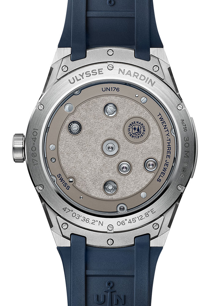Kỳ Lân Luxury Dong ho Ulysse Nardin Blast Free Wheel Maillechort 2 Đồng hồ Ulysse Nardin Blast Free Wheel Maillechort