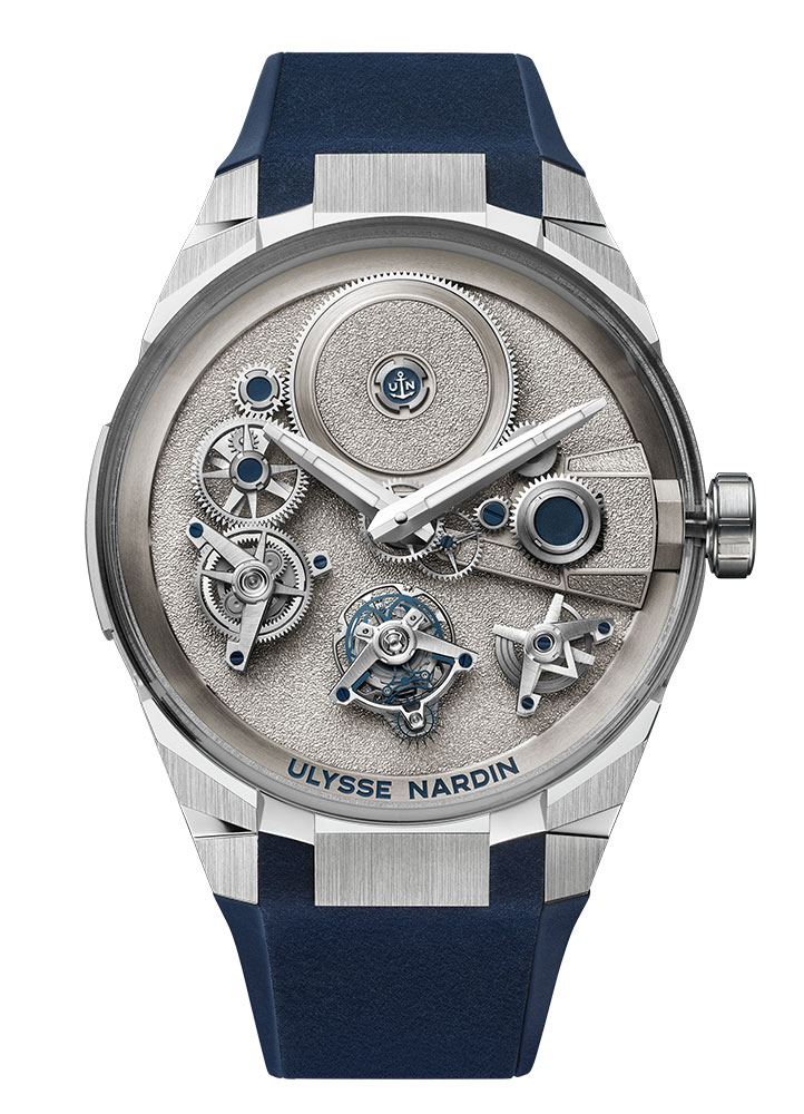 Kỳ Lân Luxury Dong ho Ulysse Nardin Blast Free Wheel Maillechort 3 Đồng hồ Ulysse Nardin Blast Free Wheel Maillechort