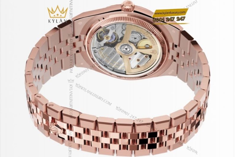 Đồng hồ Rolex Land-Dweller M127235-0001 vàng hồng 36mm