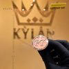Khuy Áo PT vàng hồng Au750 đính kim cương