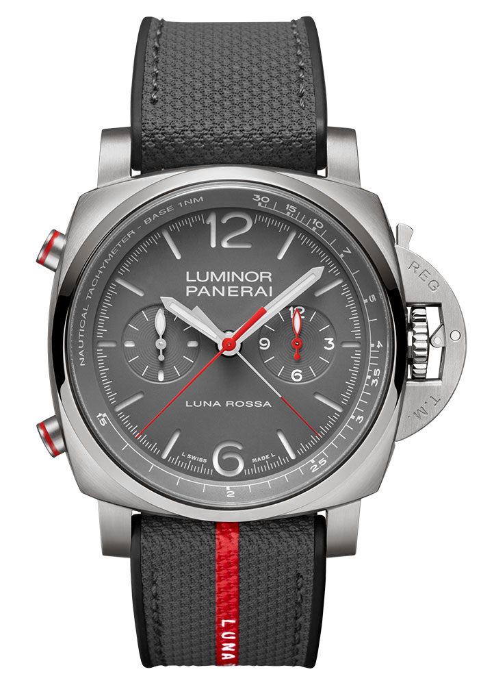 Kỳ Lân Luxury Panerai Luminor Chrono Flyback Luna Rossa PAM01654 Đồng hồ Panerai Luna Rossa lấy cảm hứng từ America's Cup