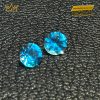 Cặp đá quý Topaz Xanh Biển