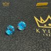 Cặp đá quý Topaz Xanh Biển