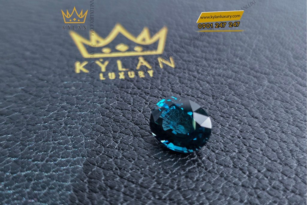 Kỳ Lân Luxury da quy xanh tham ocean depth Đá Quý Xanh Thẳm