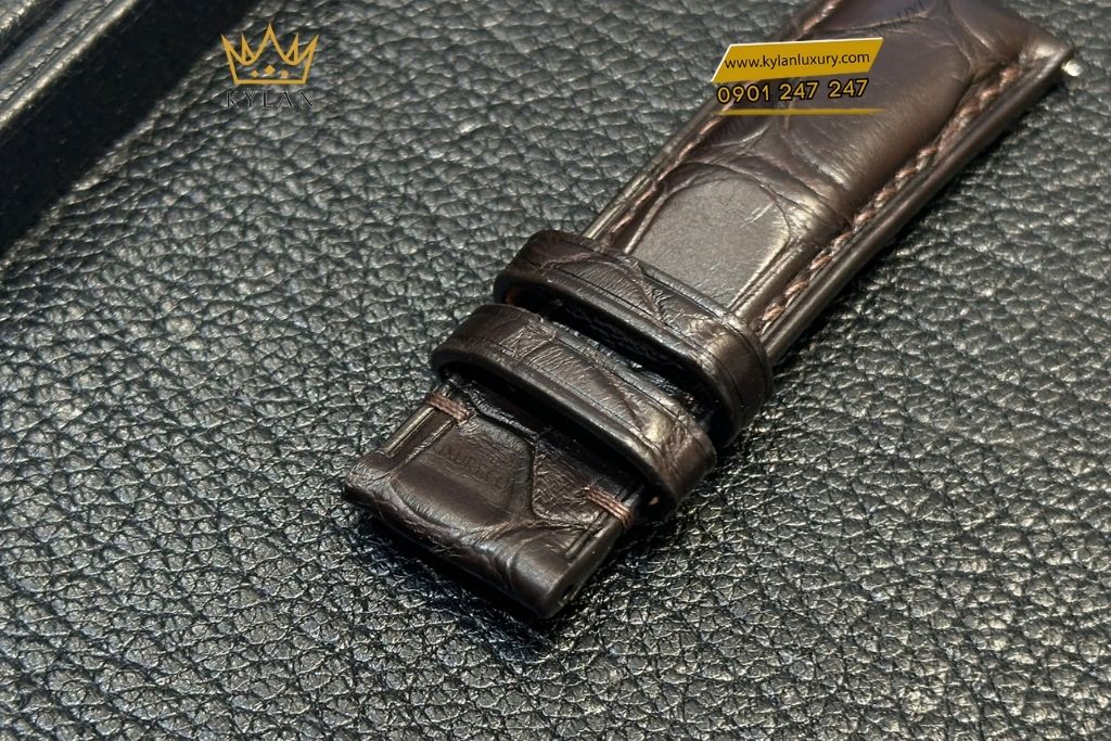 Kỳ Lân Luxury day dong ho tissot da ca nau 3 Dây đồng hồ Tissot da cá nâu