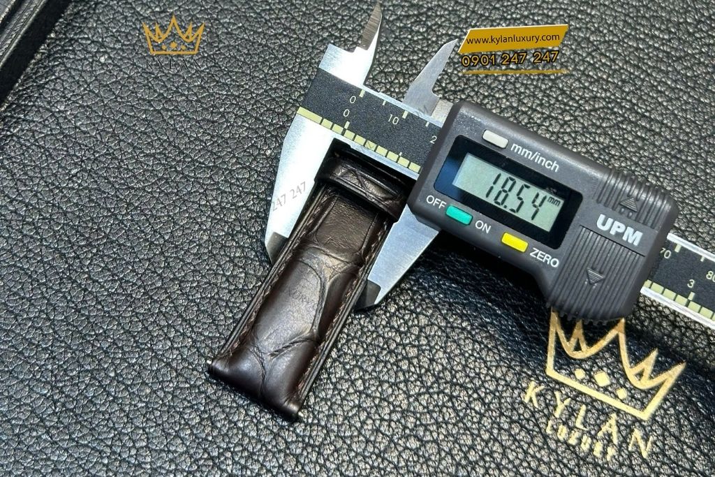 Kỳ Lân Luxury day dong ho tissot da ca nau 5 Dây đồng hồ Tissot da cá nâu