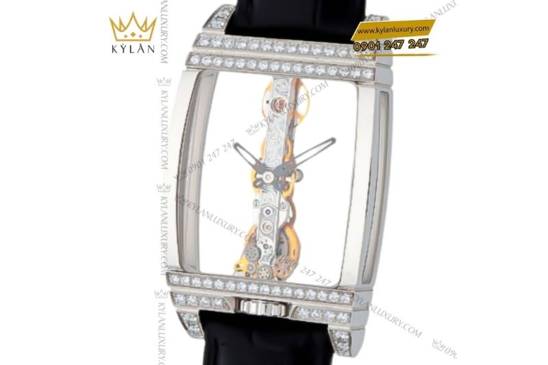 Đồng hồ Corum Golden Bridge 113.753.69/0001 vàng trắng lộ cơ