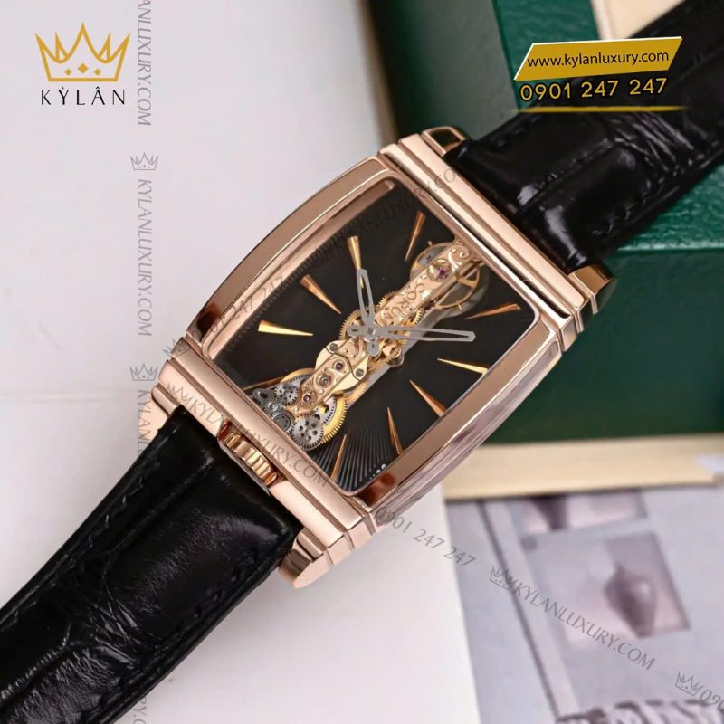 Đồng hồ Corum Golden Bridge 113.770.55/0001 GNO1 vàng hồng lộ cơ
