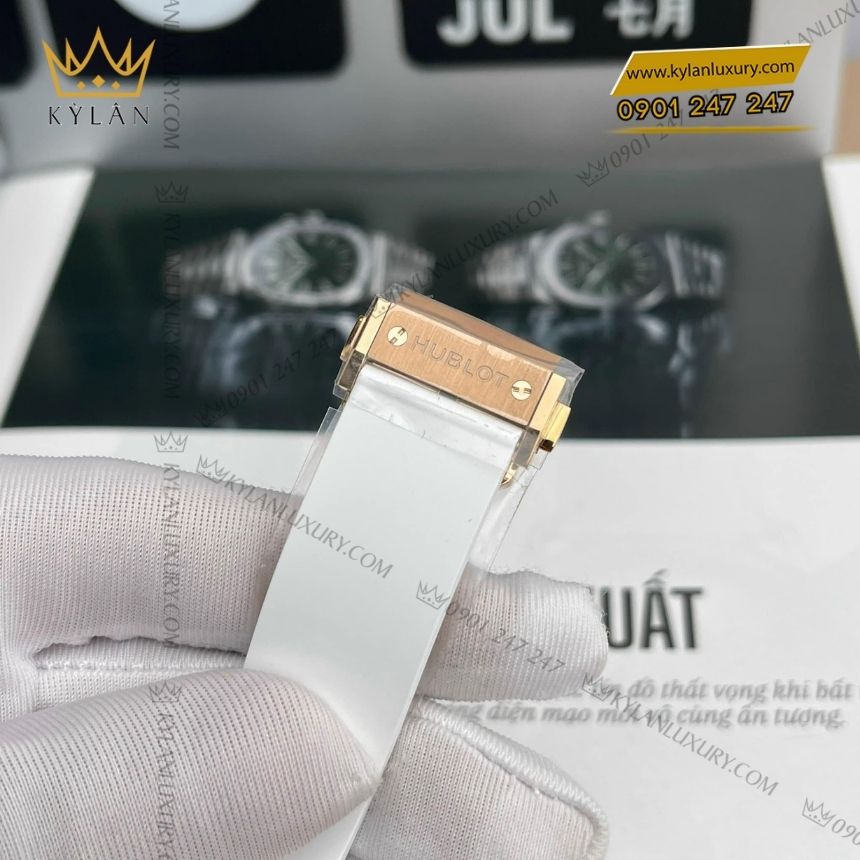 Kỳ Lân Luxury dong ho hublot classic fusion orlinski 40mm 6 Đồng hồ Hublot Classic Fusion Orlinski 40mm King Gold White 550.OS.2200.RW.ORL20