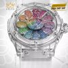 Đồng hồ Hublot Classic Fusion Takashi Murakami Sapphire Rainbow 507.JX.0800.RT.TAK21