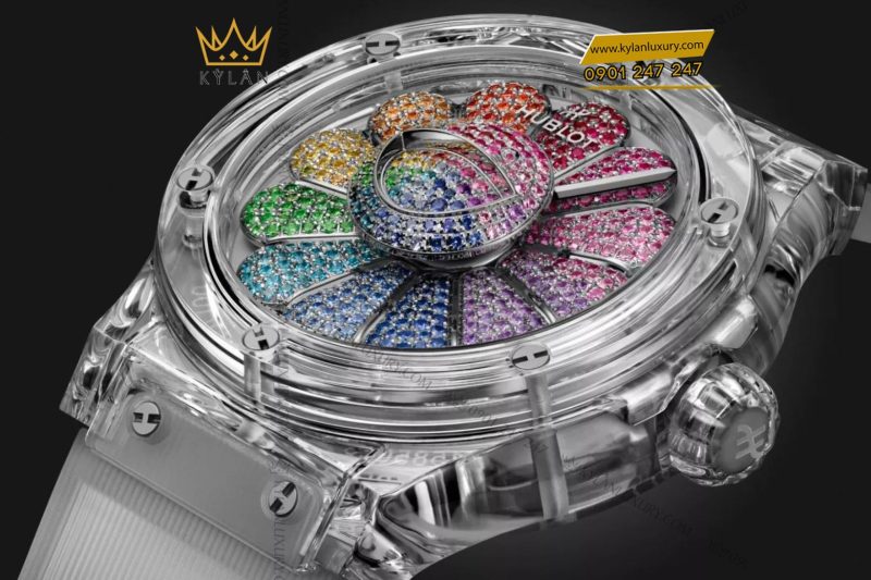 Đồng hồ Hublot Classic Fusion Takashi Murakami Sapphire Rainbow 507.JX.0800.RT.TAK21