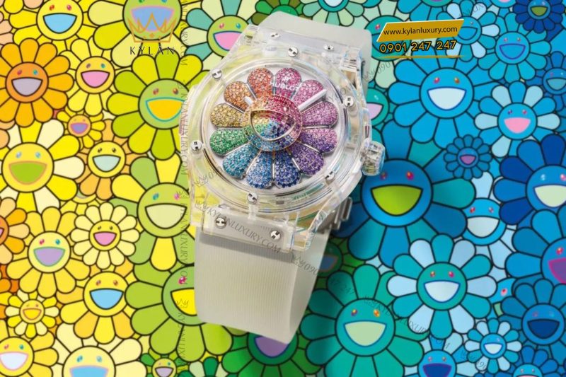 Đồng hồ Hublot Classic Fusion Takashi Murakami Sapphire Rainbow 507.JX.0800.RT.TAK21