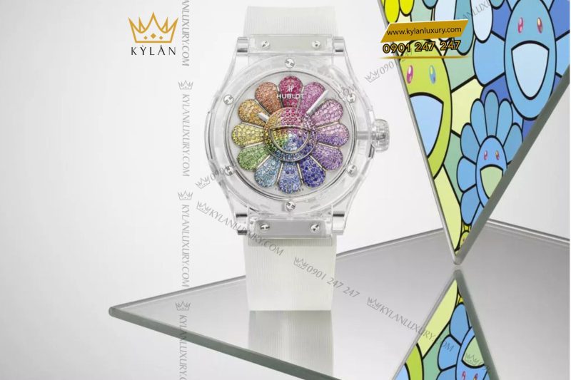 Đồng hồ Hublot Classic Fusion Takashi Murakami Sapphire Rainbow 507.JX.0800.RT.TAK21