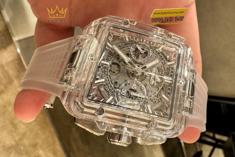 Đồng hồ Hublot Square Bang Unico Sapphire 42mm 821.JX.0120.RT
