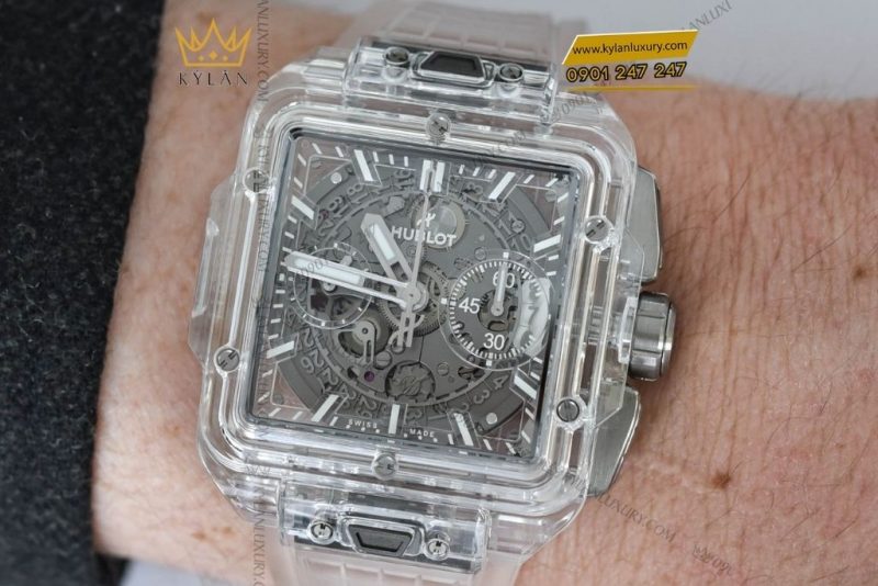 Đồng hồ Hublot Square Bang Unico Sapphire 42mm 821.JX.0120.RT
