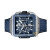 Đồng hồ Hublot Square Bang Unico Titanium Blue Ceramic 42mm 821.NL.5170.RX