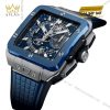 Đồng hồ Hublot Square Bang Unico Titanium Blue Ceramic 42mm 821.NL.5170.RX