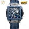 Đồng hồ Hublot Square Bang Unico Titanium Blue Ceramic 42mm 821.NL.5170.RX