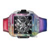 Đồng hồ Hublot Square Bang Unico Titanium Rainbow 42mm 821.NX.9017.RX.0904
