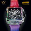 Đồng hồ Hublot Square Bang Unico Titanium Rainbow 42mm 821.NX.9017.RX.0904