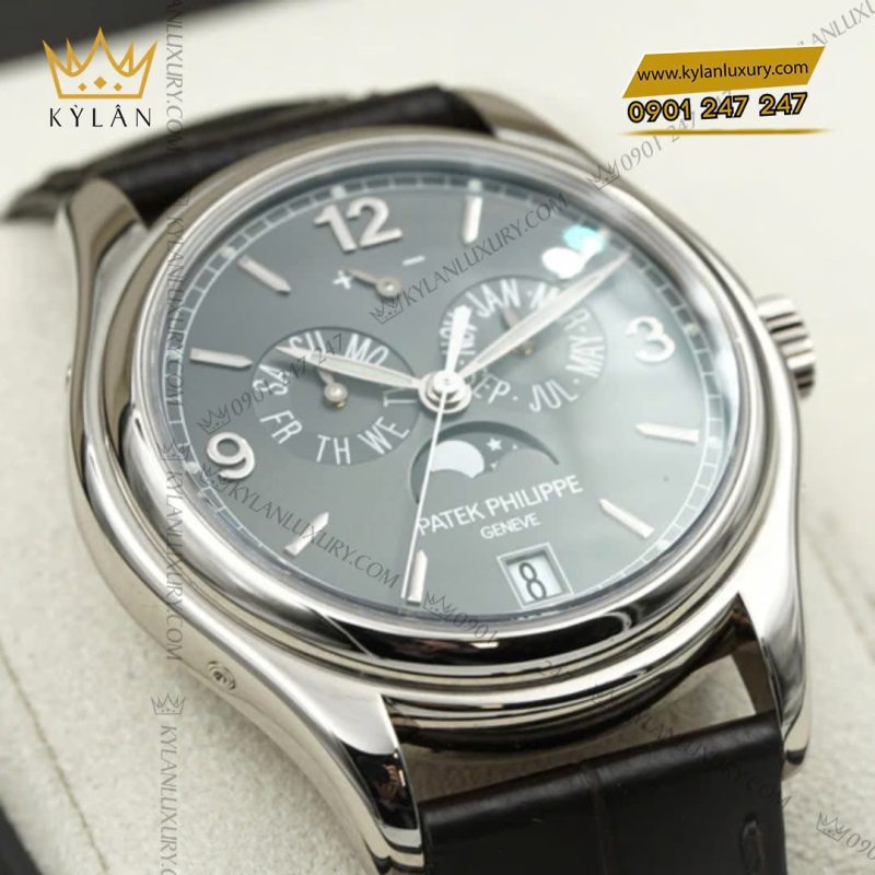 Đồng hồ Patek Philippe Complications 5146G-010 vàng trắng mặt số xám đá phiến