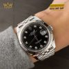 Đồng hồ Rolex Datejust 36mm M126234-0027 mặt số đen nạm kim cương