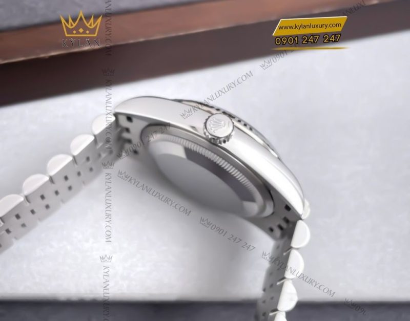 Đồng hồ Rolex Datejust 36mm M126234-0027 mặt số đen nạm kim cương