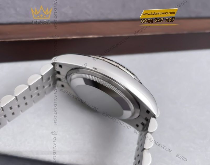 Đồng hồ Rolex Datejust 36mm M126234-0027 mặt số đen nạm kim cương