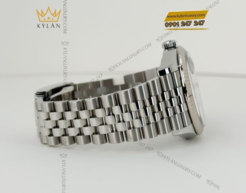 Đồng hồ Rolex Datejust 36mm M126234-0027 mặt số đen nạm kim cương
