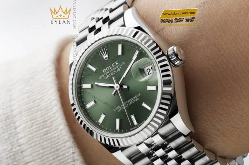 Đồng hồ Rolex Datejust 36mm M126234-0051 mặt số xanh bạc hà