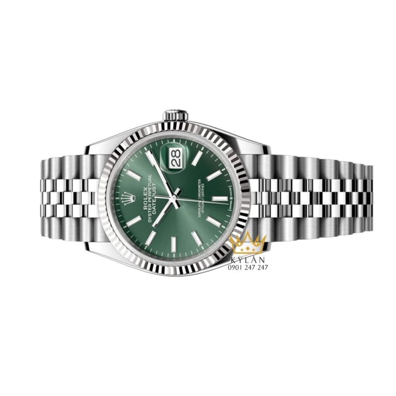 Đồng hồ Rolex Datejust 36mm M126234-0051 mặt số xanh bạc hà