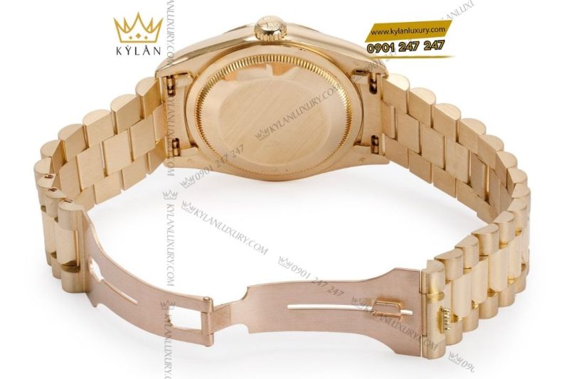 Đồng hồ Rolex Day-Date 36 M128238-0045 vàng kim 18ct mặt số Champagne