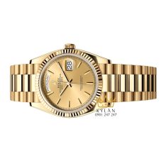 Đồng hồ Rolex Day-Date 36 M128238-0045 vàng kim 18ct mặt số Champagne