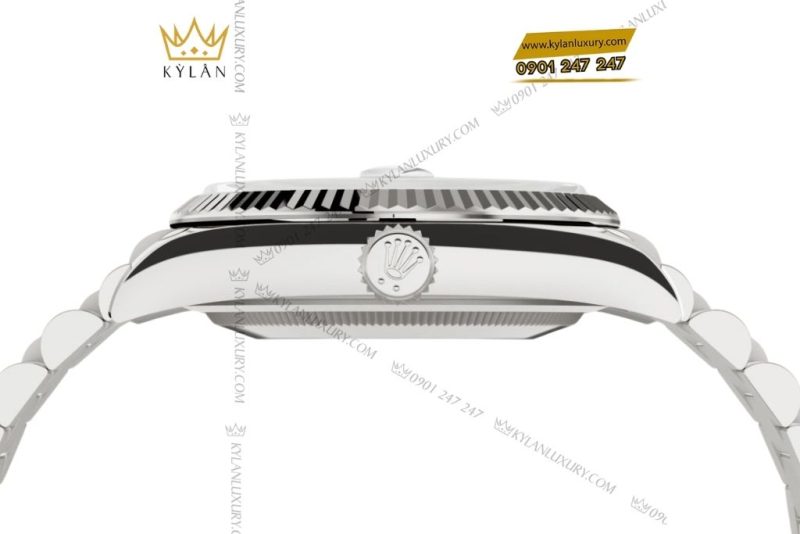 Đồng hồ Rolex Day-Date 36 M128239-0005 vàng trắng 18ct mặt số xám đá phiến