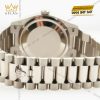 Đồng hồ Rolex Day-Date 36 M128239-0069 vàng trắng mặt số xanh dương đính kim cương
