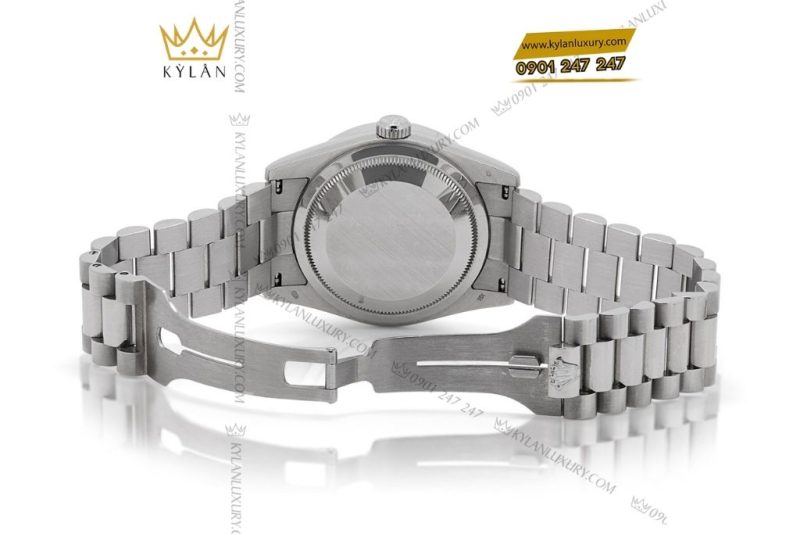 Đồng hồ Rolex Day-Date 36 M128399TBR-0029 vàng trắng mặt số hồng đính kim cương