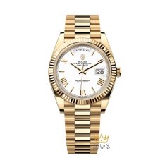 Đồng hồ Rolex Day Date 40 mặt trắng cọc La Mã 228238-0042