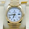 Đồng hồ Rolex Day Date 40 mặt trắng cọc La Mã 228238-0042