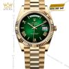 Đồng hồ Rolex Day-Date 40 M228238-0069 vàng kim 18ct mặt số xanh lá Ombré