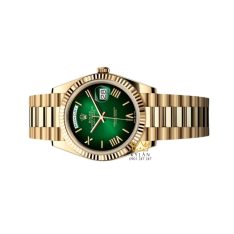 Đồng hồ Rolex Day-Date 40 M228238-0069 vàng kim 18ct mặt số xanh lá Ombré