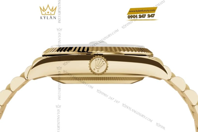 Đồng hồ Rolex Day-Date 40 M228238-0042 vàng kim 18ct với mặt số trắng