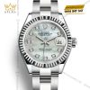 Đồng hồ Rolex Lady-Datejust 31 M279174-0010 vàng trắng mặt số xà cừ